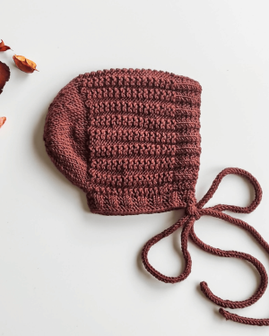 Oak Bonnet Knitting Pattern