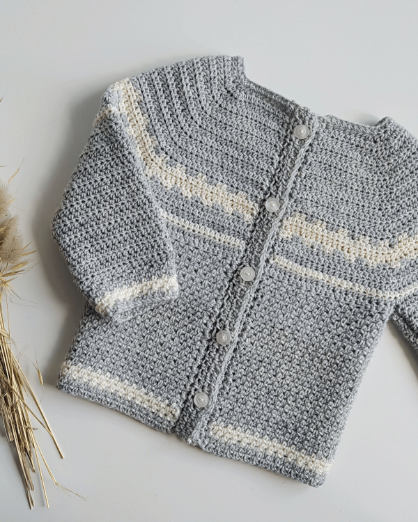 Heather Cardigan Junior Crochet Pattern - Image 2