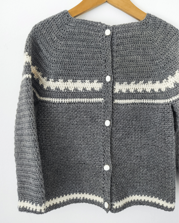 Heather Cardigan Junior Crochet Pattern - Image 10