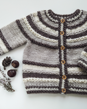 Saturno Cardigan Knitting Pattern