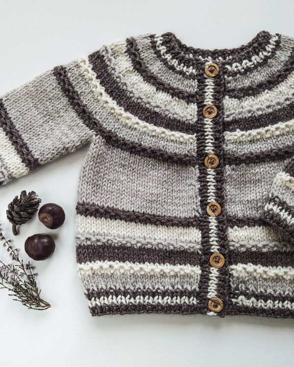 Saturno Cardigan Knitting Pattern