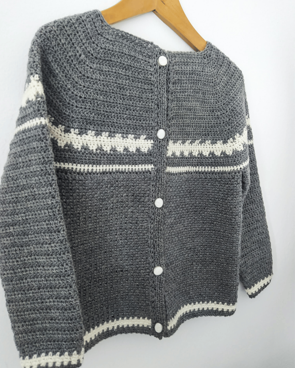 Heather Cardigan Junior Crochet Pattern - Image 5