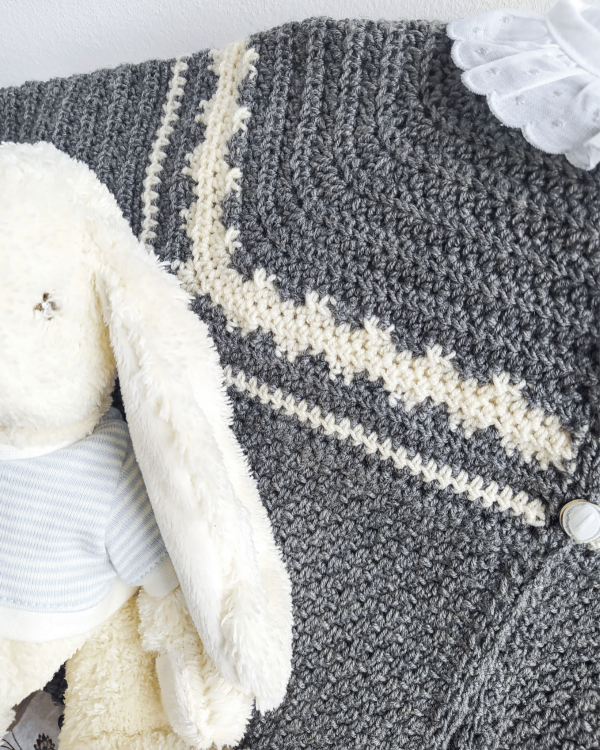 Heather Cardigan Junior Crochet Pattern - Image 6