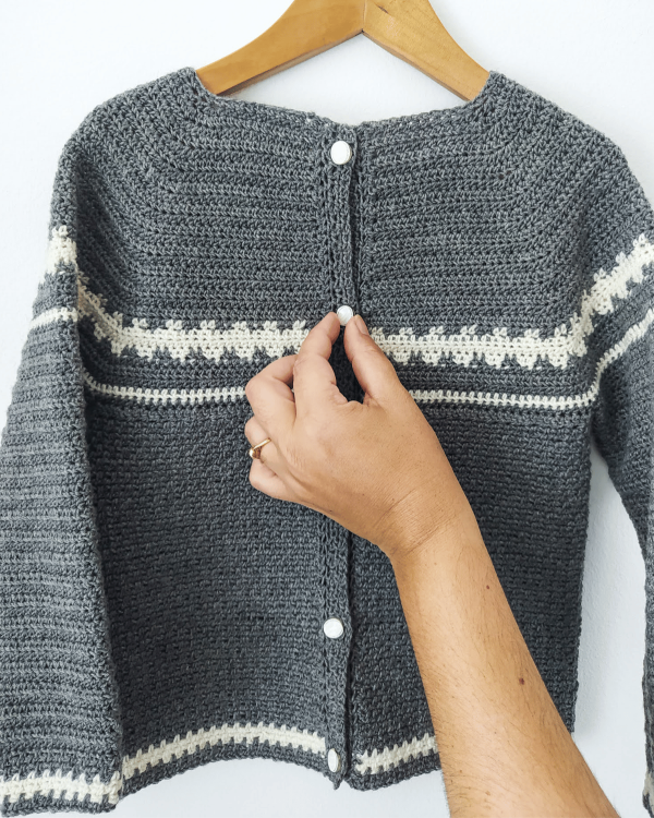 Heather Cardigan Junior Crochet Pattern - Image 8