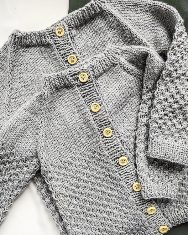 Crocodile Cardigan Knitting Pattern - Image 3