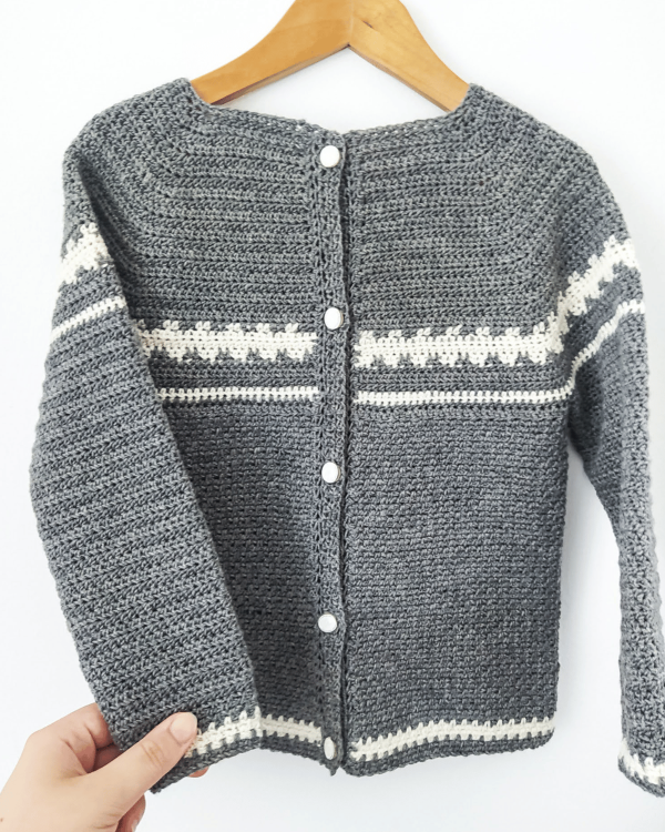 Heather Cardigan Junior Crochet Pattern - Image 9