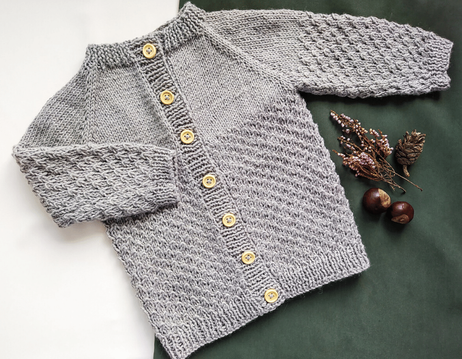 Crocodile Cardigan – Knitoaks